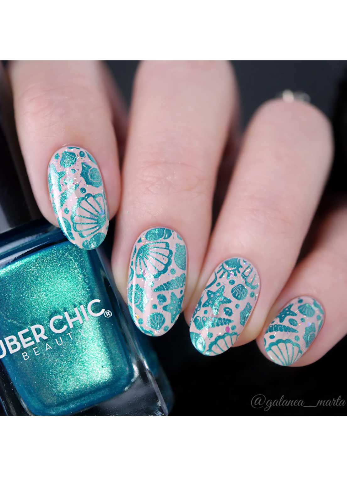 Dance Teal Dawn - Stamping Polish - Cordoza Nail Supply