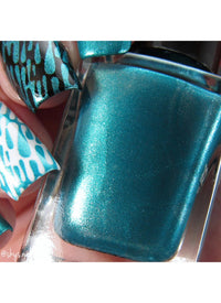 Dance Teal Dawn - Stamping Polish - Cordoza Nail Supply