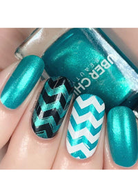 Dance Teal Dawn - Stamping Polish - Cordoza Nail Supply