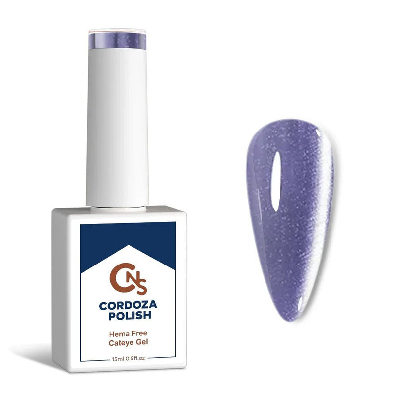 Dusty Lilac - CNS Hema Free Cateye Gel Polish - Cordoza Nail Supply