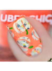Electric Pumpkin - Stamping Polish - Cordoza Nail Supply