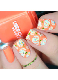 Electric Pumpkin - Stamping Polish - Cordoza Nail Supply
