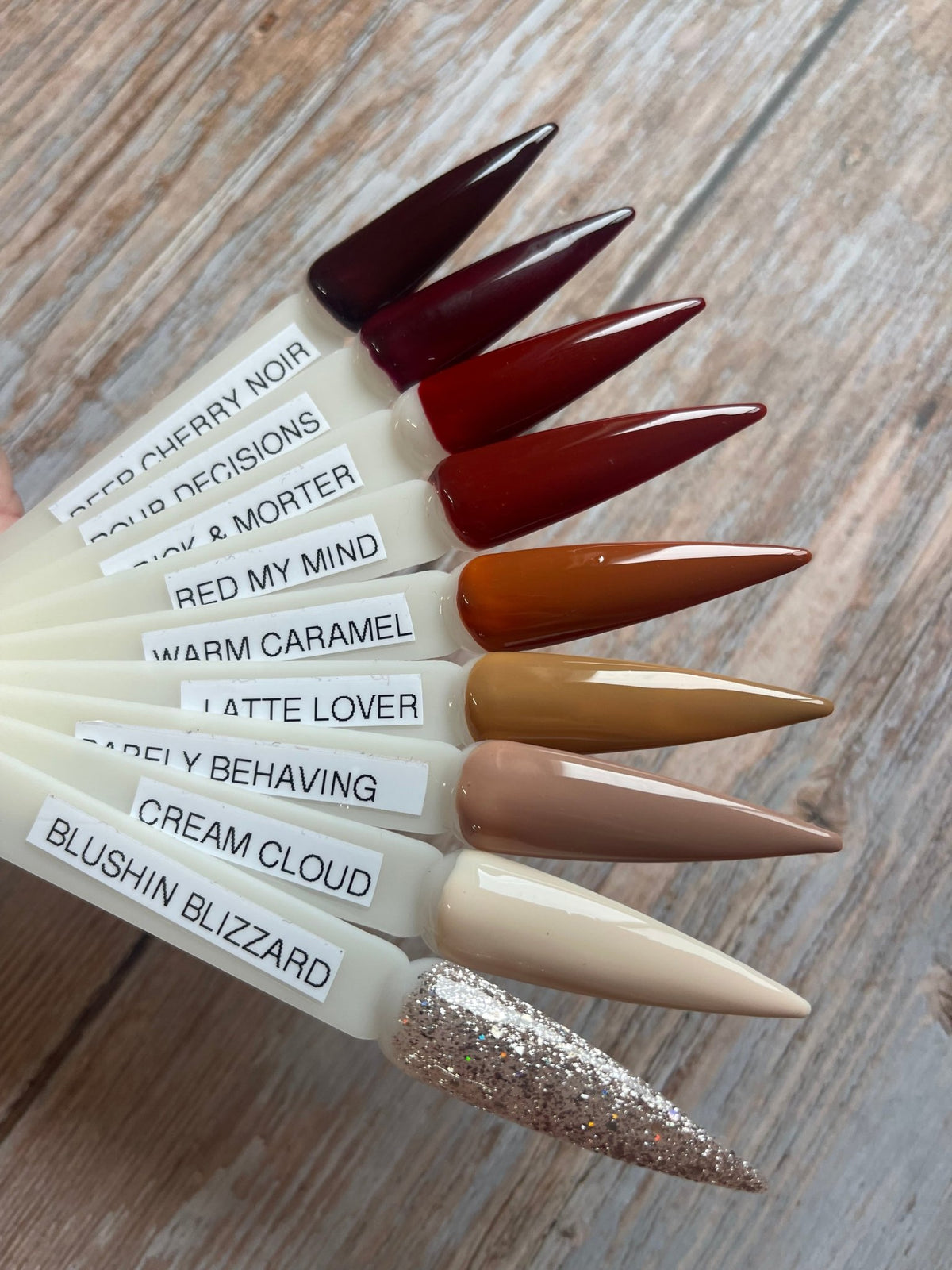 Fall 2025 9pc Collection - Hema Free Gel Polish - Cordoza Nail Supply