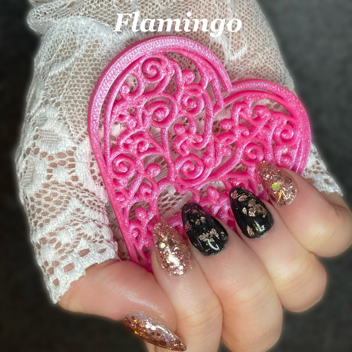 Filigree Heart - Cordoza Nail Supply