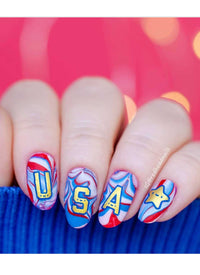 Fourth of July Kawaii - Cordoza Nail Supply