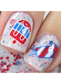 Fourth of July Kawaii - Cordoza Nail Supply