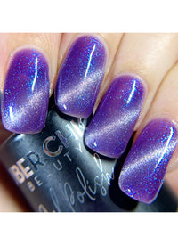 Galactic Night - Cats Eye Iridescent Gel Polish - Cordoza Nail Supply