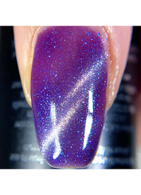 Galactic Night - Cats Eye Iridescent Gel Polish - Cordoza Nail Supply