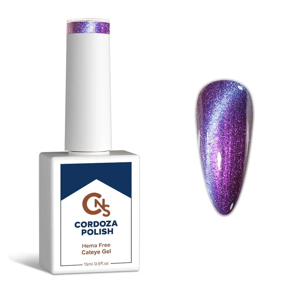 Galaxy Maker🐂 - CNS Hema Free Cosmic Cateye Gel Polish - Cordoza Nail Supply