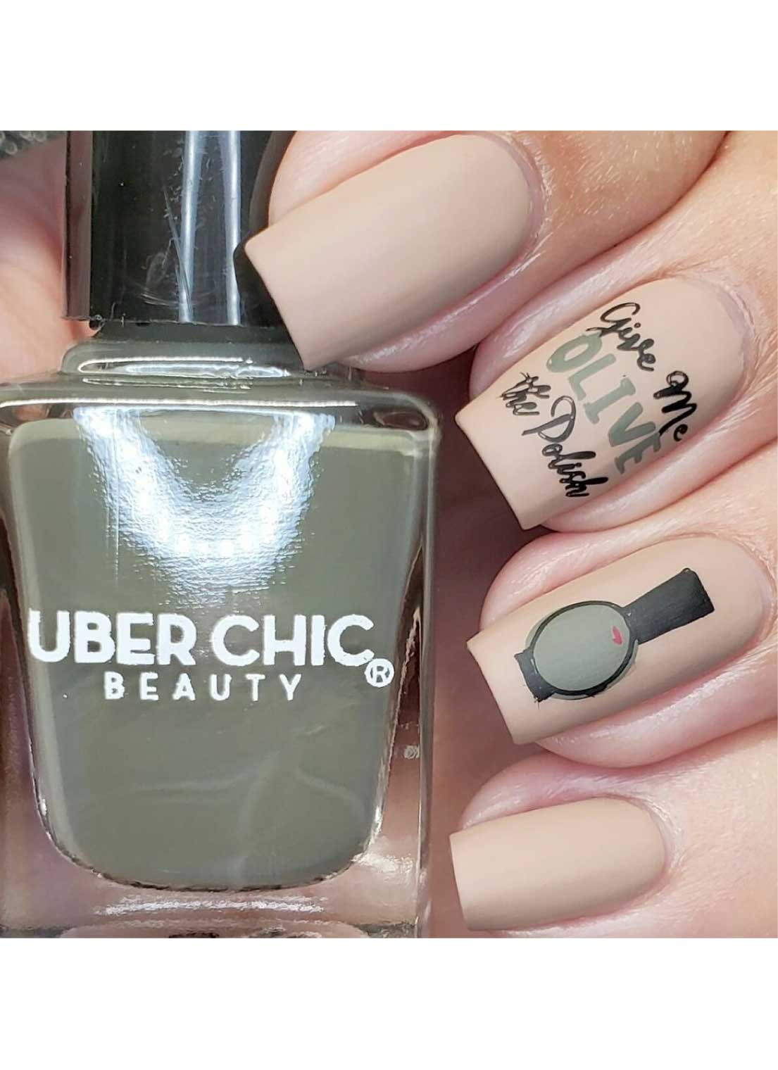 Give Me Olive The Polish - Stamping Polish - Cordoza Nail Supply