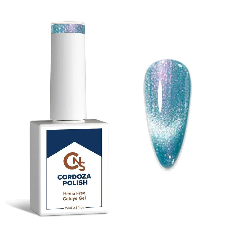 Glitchwave - CNS Hema Free Aurora Cateye Gel Polish - Cordoza Nail Supply