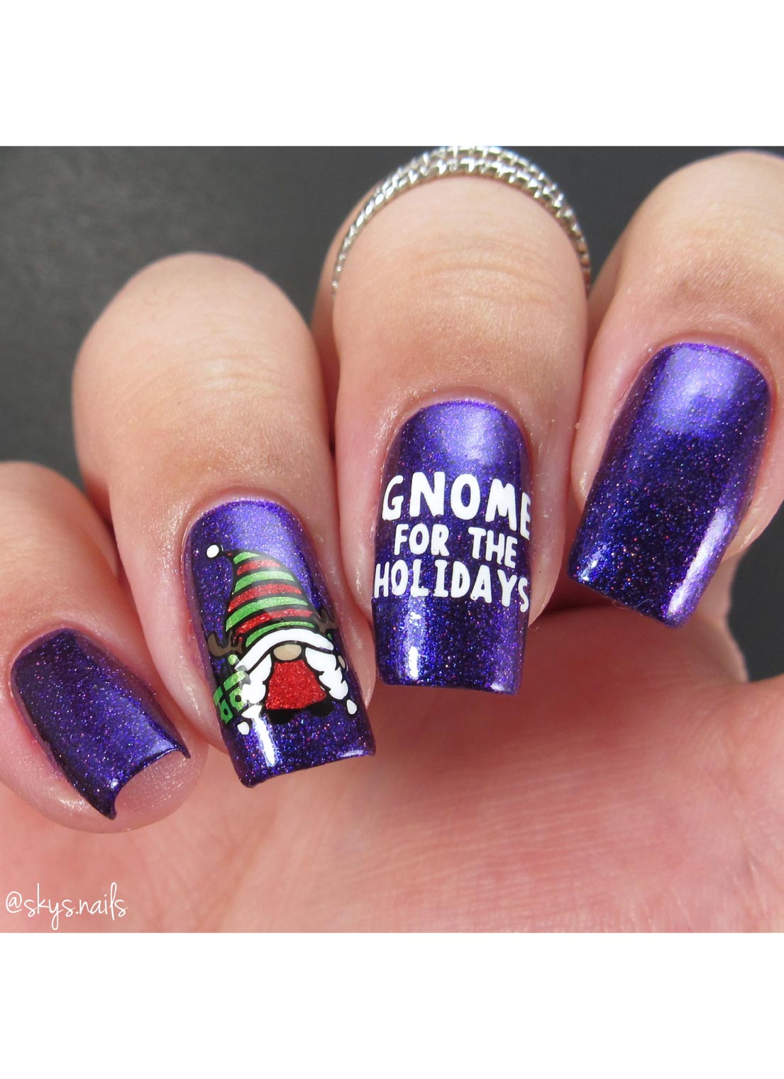 Gnome For The Holidays - Cordoza Nail Supply