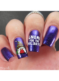 Gnome For The Holidays - Cordoza Nail Supply
