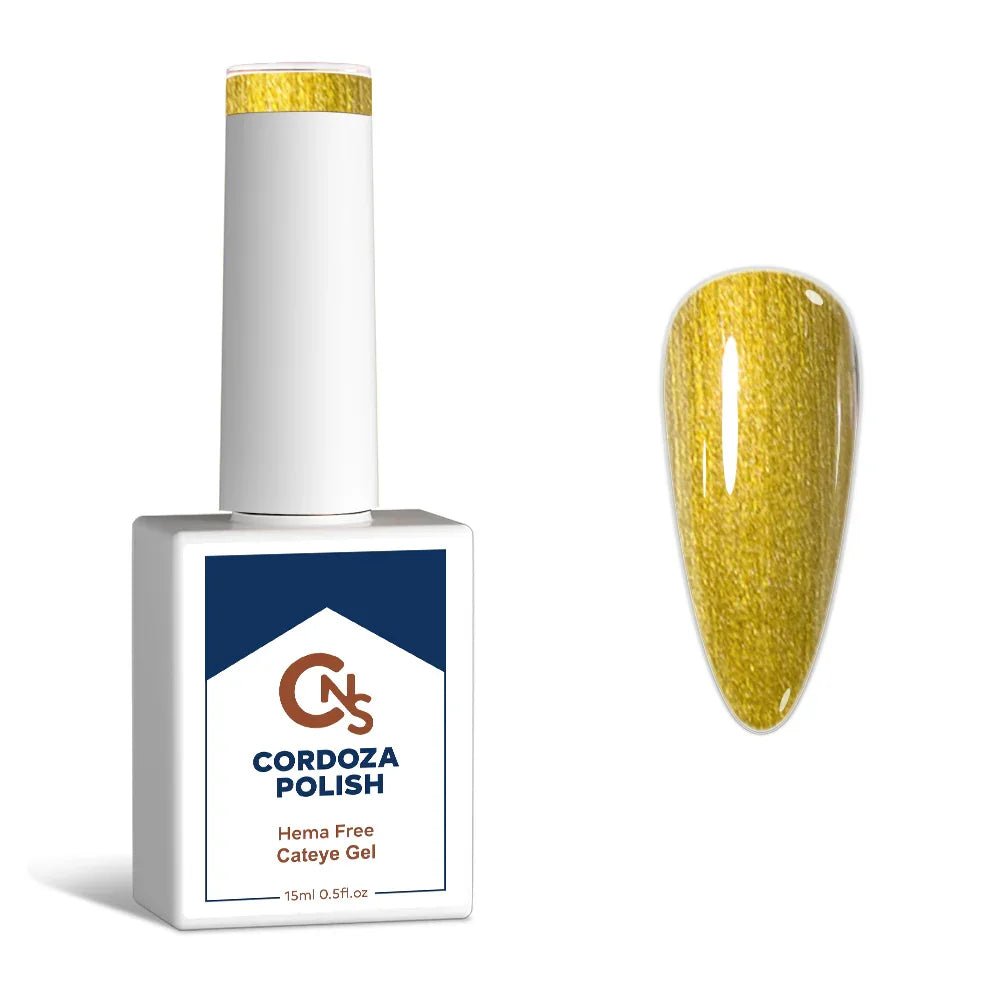 Goldies - CNS Hema Free Cateye Gel Polish - Cordoza Nail Supply