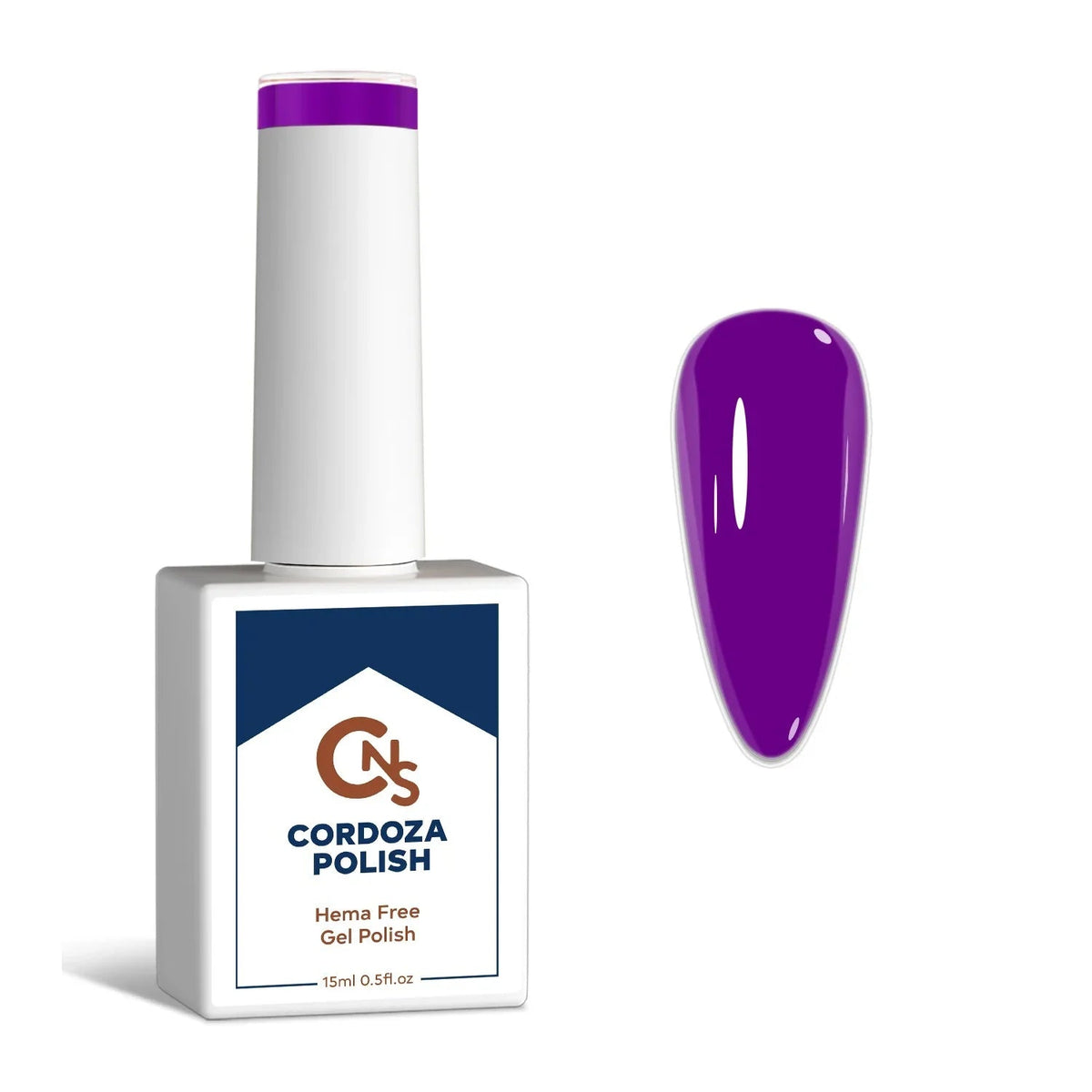 Grape Expectations - CNS Hema Free Gel Polish - Cordoza Nail Supply