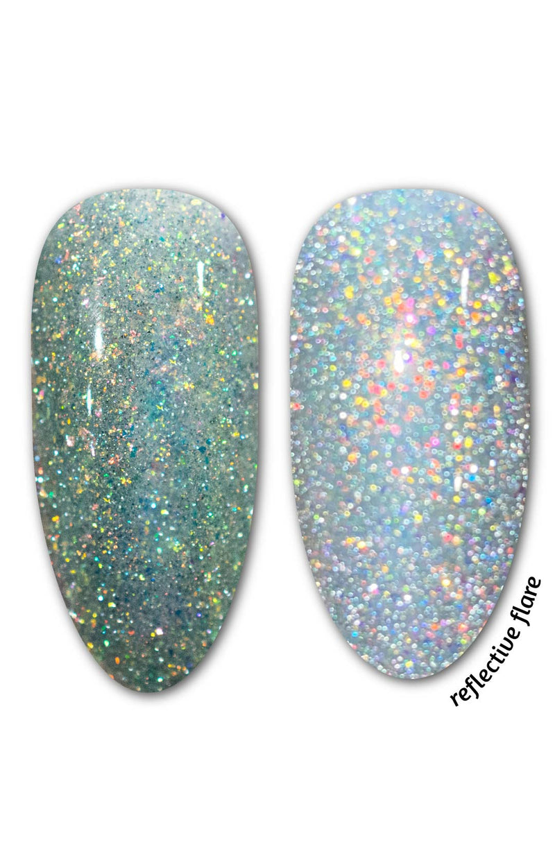 Happy As A Hummingbird - Iridescent Reflective Gel Polish - Cordoza Nail Supply