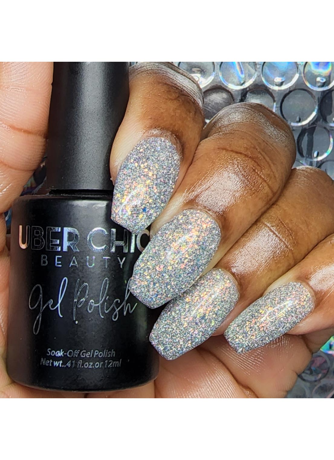 Happy As A Hummingbird - Iridescent Reflective Gel Polish - Cordoza Nail Supply
