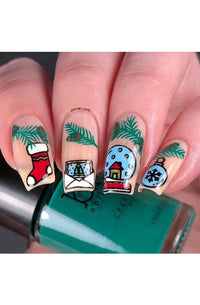 Happy Christmas, (Christmas-04) - Cordoza Nail Supply