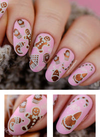 Happy Christmas, (Christmas-04) - Cordoza Nail Supply