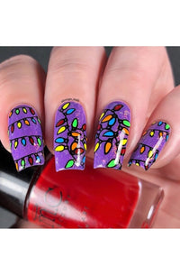 Happy Christmas, (Christmas-04) - Cordoza Nail Supply