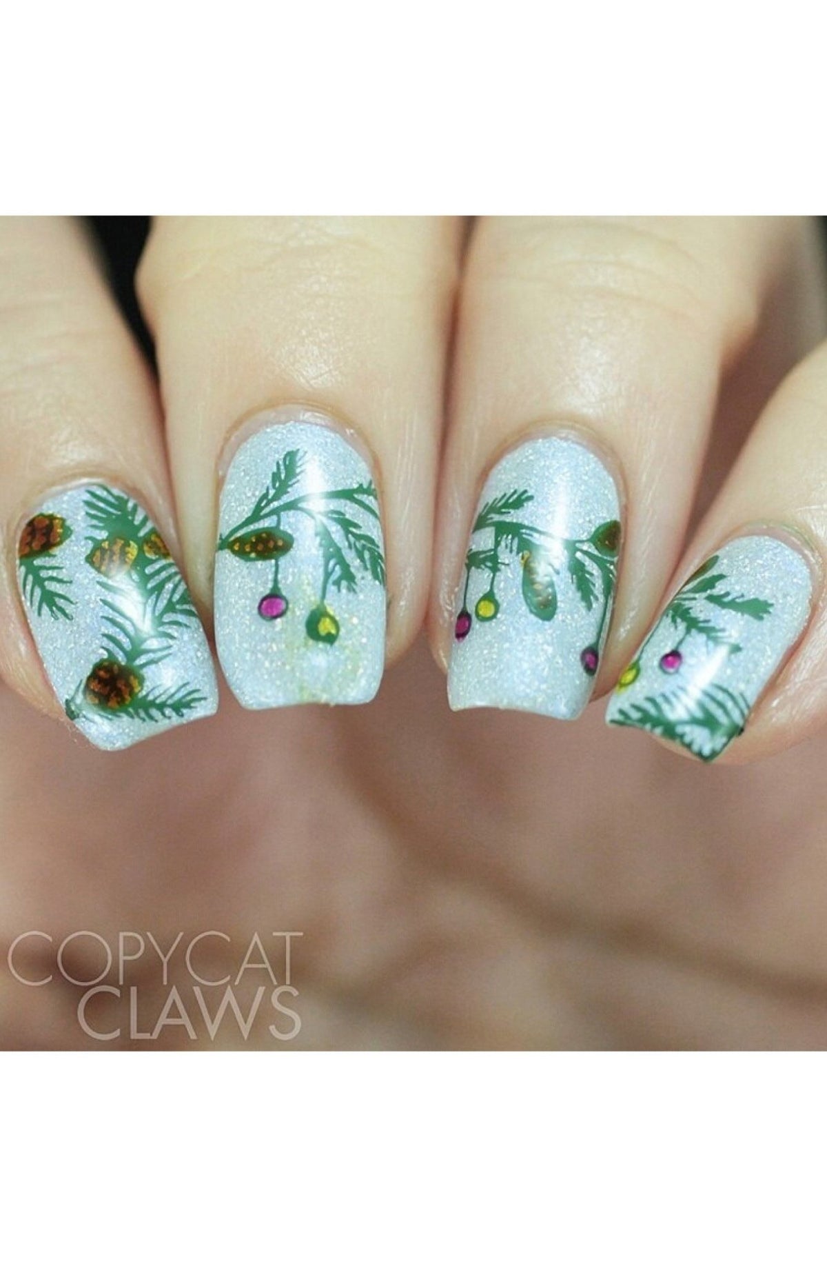 Happy Christmas, (Christmas-04) - Cordoza Nail Supply