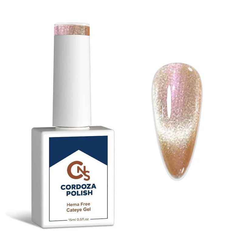 Heat Beam - CNS Hema Free Aurora Cateye Gel Polish - Cordoza Nail Supply