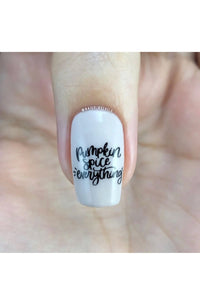 Hello Fall & Pumpkin Spice - Cordoza Nail Supply