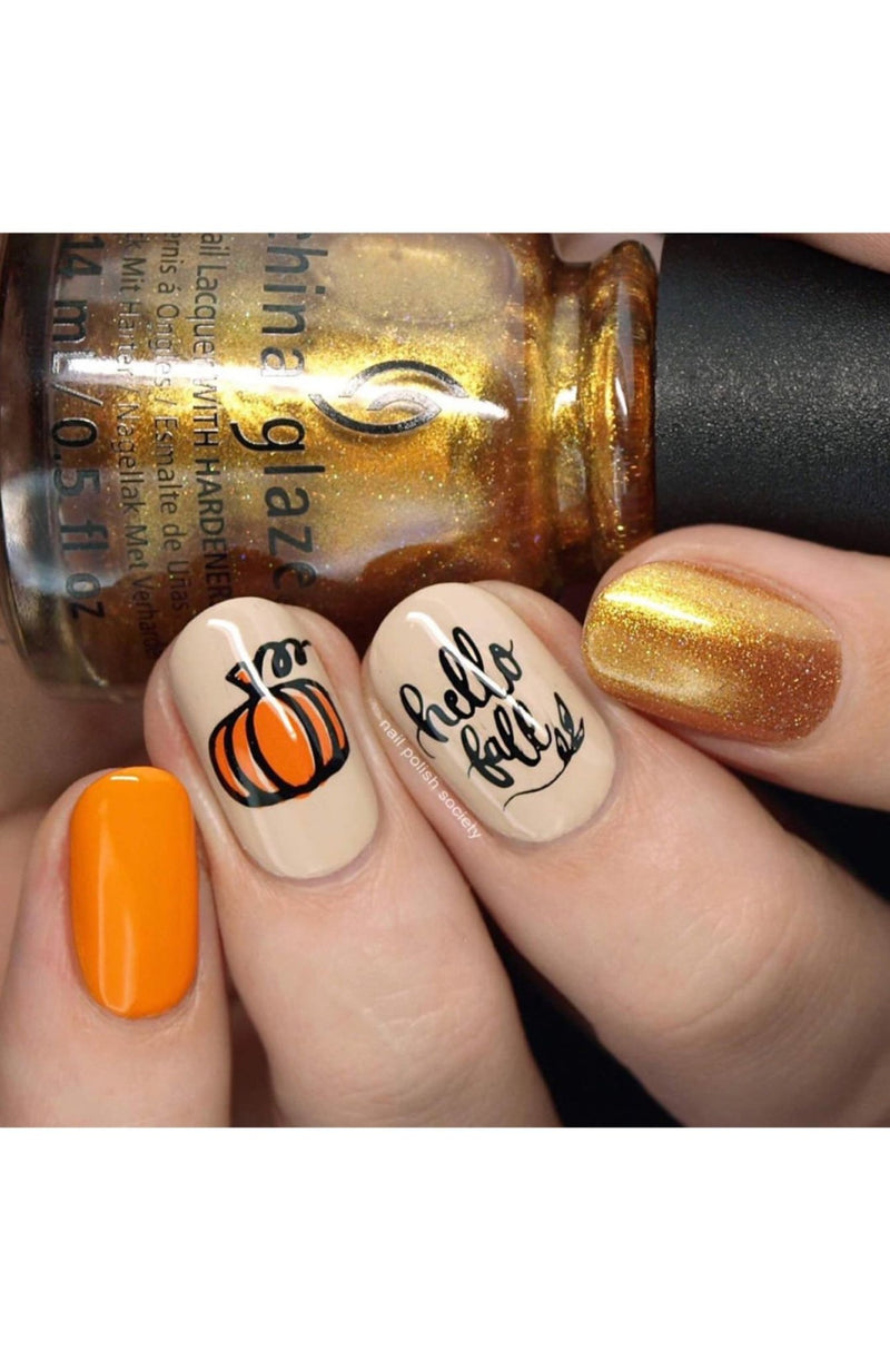Hello Fall & Pumpkin Spice - Cordoza Nail Supply