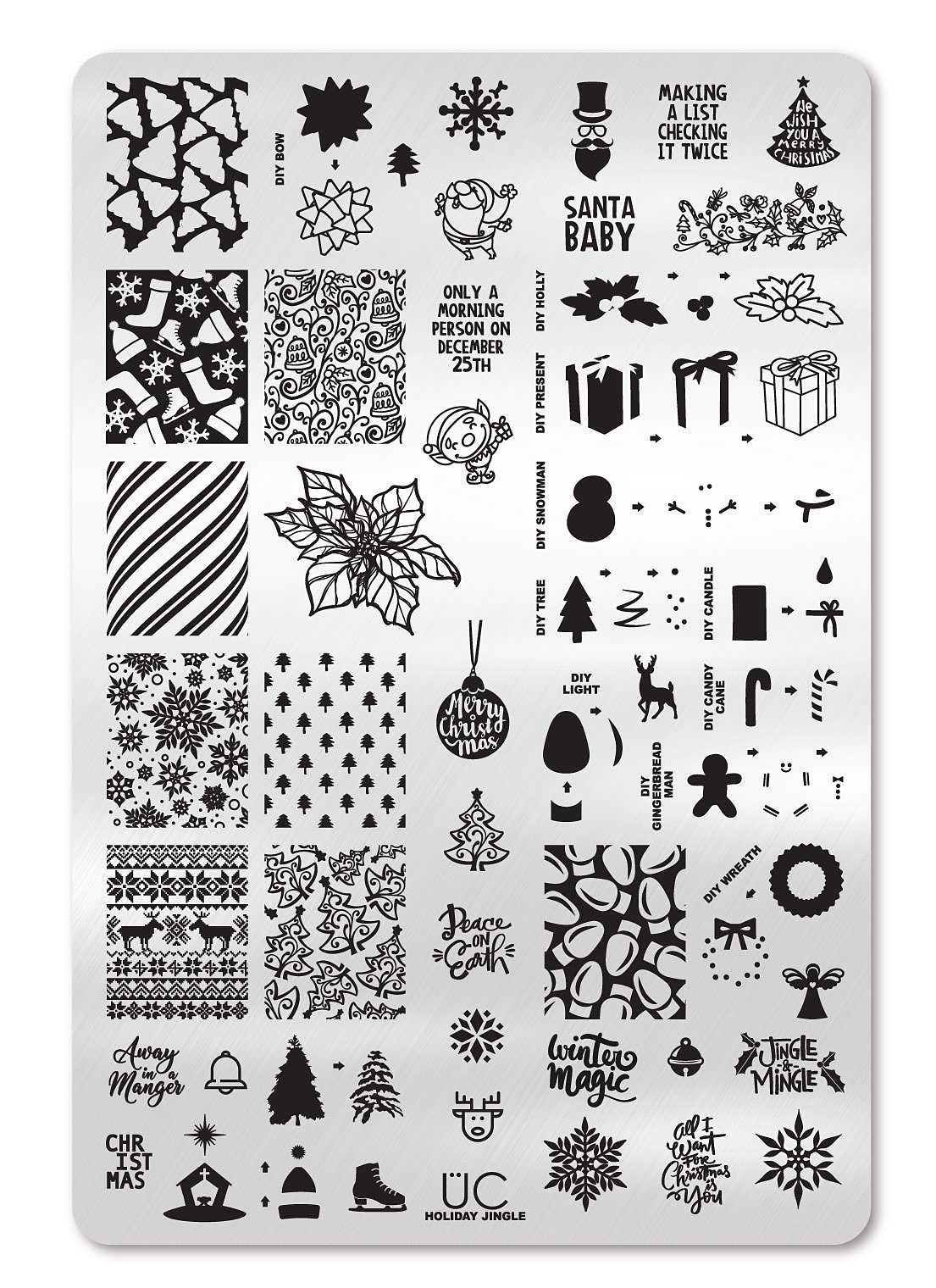 Holiday Jingle, (Christmas-03) - Cordoza Nail Supply