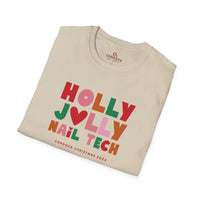 Holly Jolly Nail Tech T-Shirt - Cordoza Nail Supply