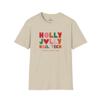 Holly Jolly Nail Tech T-Shirt - Cordoza Nail Supply