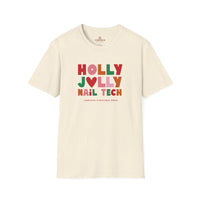 Holly Jolly Nail Tech T-Shirt - Cordoza Nail Supply
