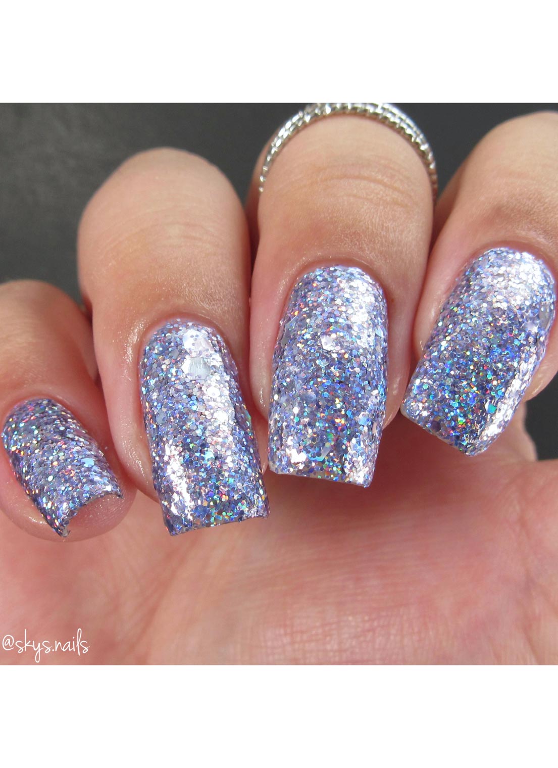 Holo Snowflakes - Holographic Polish - Cordoza Nail Supply