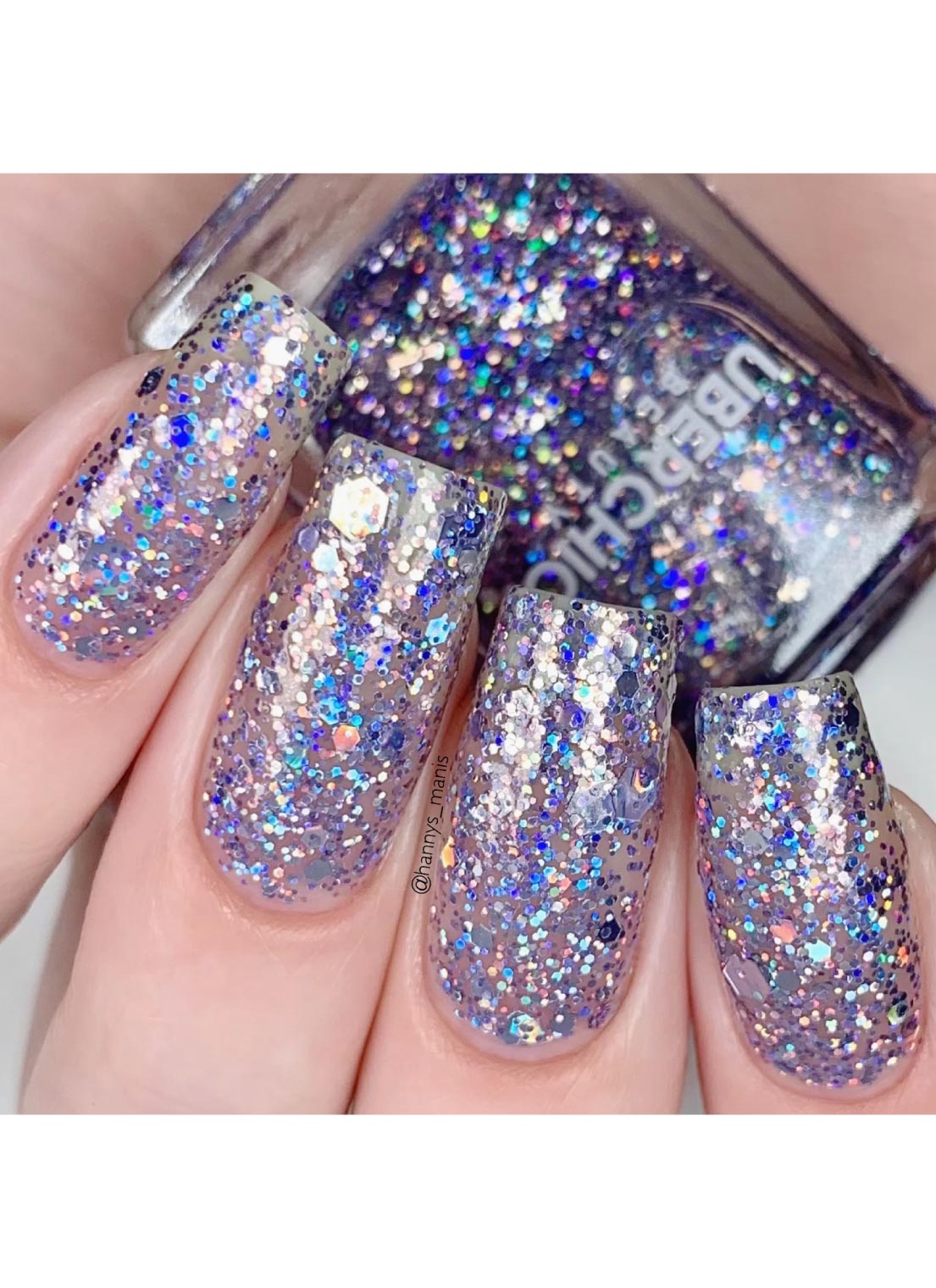 Holo Snowflakes - Holographic Polish - Cordoza Nail Supply