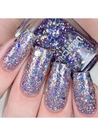 Holo Snowflakes - Holographic Polish - Cordoza Nail Supply