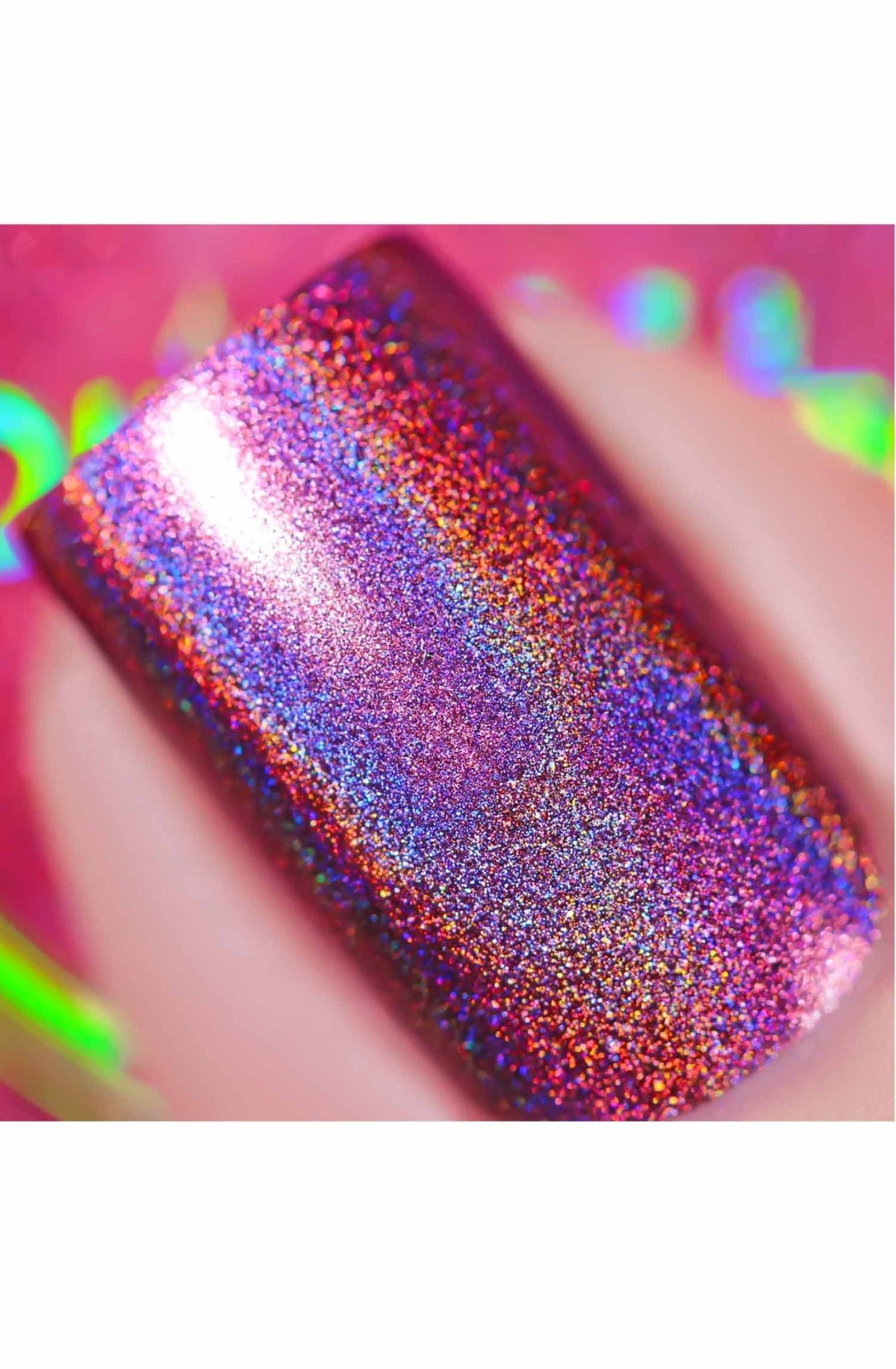 Holographic Pink - Cordoza Nail Supply