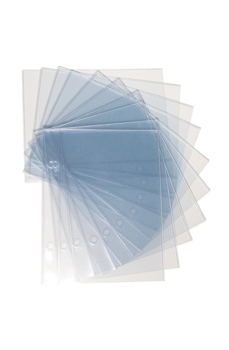 Holographic Storage Binder Refill Pages - Pack of 10 [UPDATED SIZE!] - Cordoza Nail Supply
