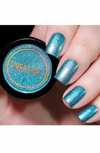 Holographic Teal - Cordoza Nail Supply