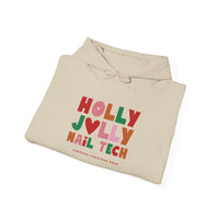 Hooded Sweatshirt - Holly Jolly Nail Tech - Cordoza Nail Supply