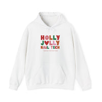 Hooded Sweatshirt - Holly Jolly Nail Tech - Cordoza Nail Supply