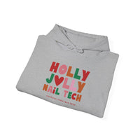 Hooded Sweatshirt - Holly Jolly Nail Tech - Cordoza Nail Supply