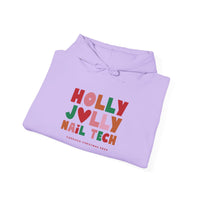 Hooded Sweatshirt - Holly Jolly Nail Tech - Cordoza Nail Supply