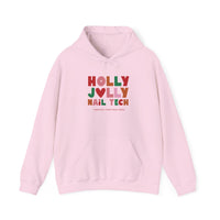 Hooded Sweatshirt - Holly Jolly Nail Tech - Cordoza Nail Supply