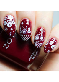 It's Beginning To Look A Lot Like Christmas (Christmas-06) - Cordoza Nail Supply