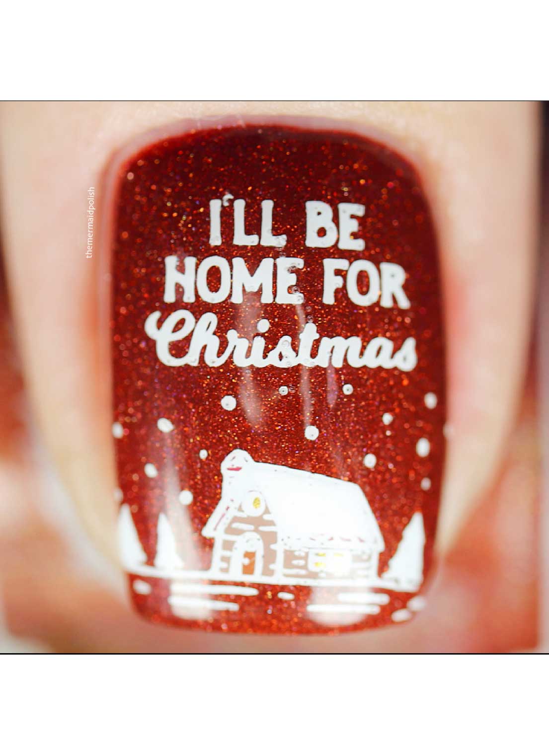 It's Beginning To Look A Lot Like Christmas (Christmas-06) - Cordoza Nail Supply