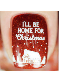 It's Beginning To Look A Lot Like Christmas (Christmas-06) - Cordoza Nail Supply