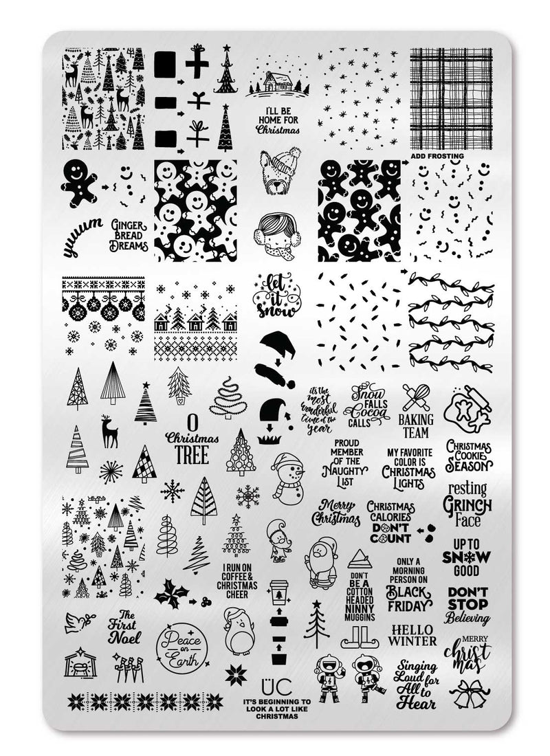 It's Beginning To Look A Lot Like Christmas (Christmas-06) - Cordoza Nail Supply