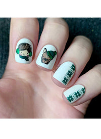 It's Beginning To Look A Lot Like Christmas (Christmas-06) - Cordoza Nail Supply