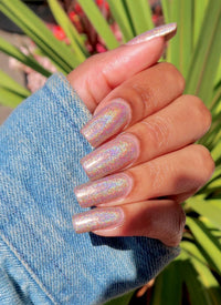 It's Pumpkin Spice Season - Holographic Polish - Cordoza Nail Supply