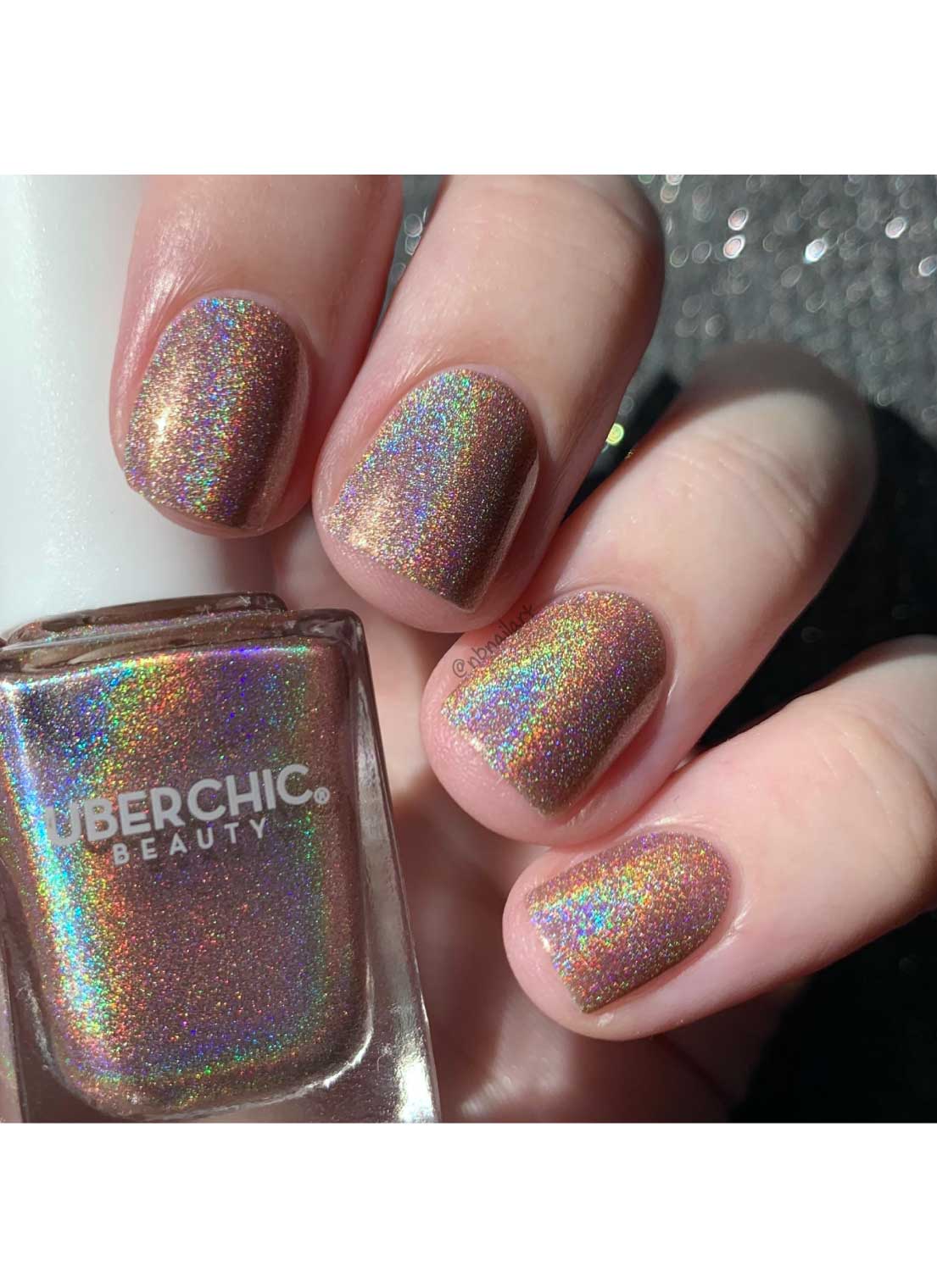 It's Pumpkin Spice Season - Holographic Polish - Cordoza Nail Supply